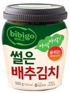 비비고 썰은 배추김치 500g