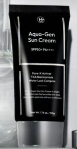히이즈 아쿠아젠 선크림 SPF50+ PA++++ 50g 2개입