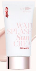 에스쁘아 워터 스플래쉬 세라마이드 선크림 SPF50+ PA++++ 60ml 2개