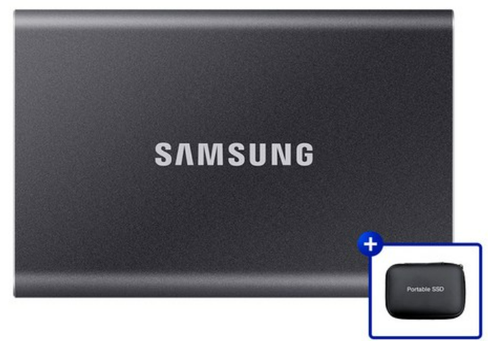 삼성전자 T7 외장SSD 1TB 추천｜보안기능 휴대용 파우치포함