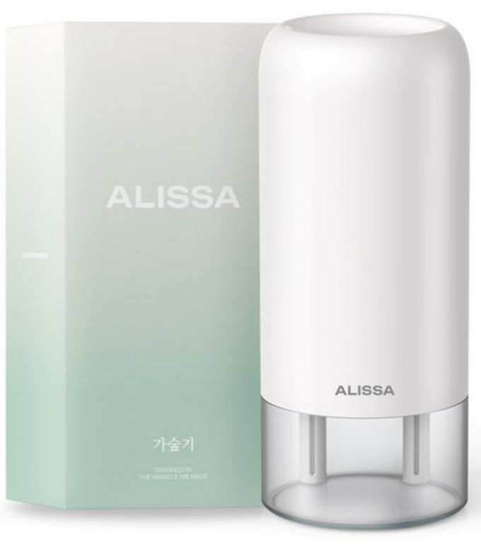 알리사 미니 초음파 사무용 무선 탁상용 충전식 가습기 필터 700ml 12시간 할인정보 바로가기