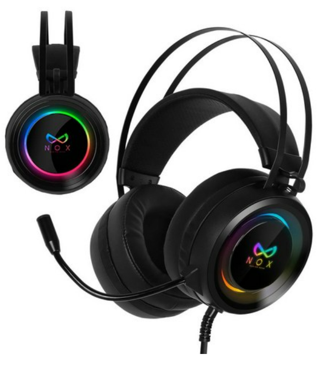 녹스게이밍기어 NX-502 게이밍 헤드셋 추천｜가상 7.1채널 RGB USB 50mm 드라이버