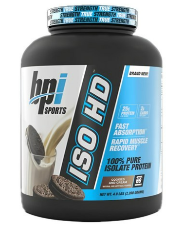 BPI스포츠 아이소 HD 프로틴 2.208kg ｜ 쿠키앤크림 단백질 분말 ｜ 헬스 식단 관리 후기