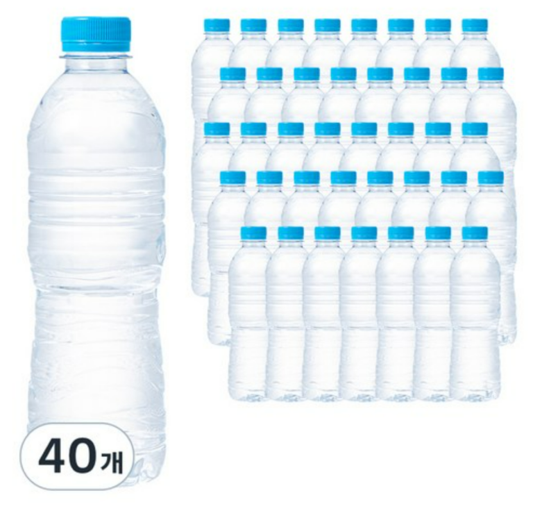 탐사 생수 500ml 40개 묶음 대용량 생수 가성비 물 할인정보 바로가기