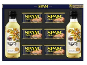 추석 선물세트 CJ 스팸 복합 1호 쇼핑백 포함 5개 한박스 할인정보 바로가기