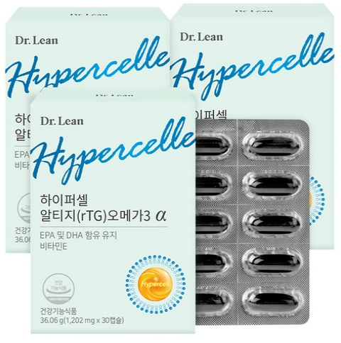닥터린 하이퍼셀 알티지 오메가3 알파 30정 3개 90정 세트 최저가 보러가기