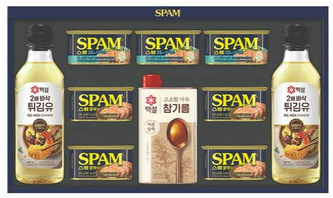 추석 선물세트 CJ제일제당 스팸 복합 NE호 10개입 쇼핑백 포함 할인정보 바로가기